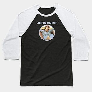 john prine || bright blue Baseball T-Shirt